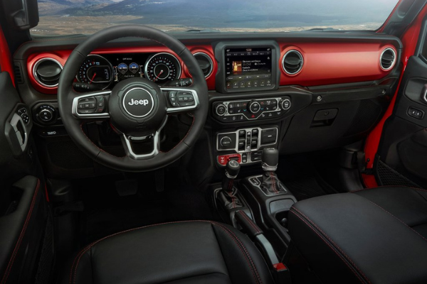 Clicka Car Jeep Gladiator Interior